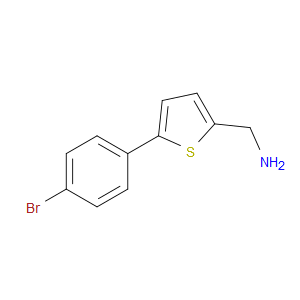 5-(4-Bromophenyl)-2-thiophenemethanamine