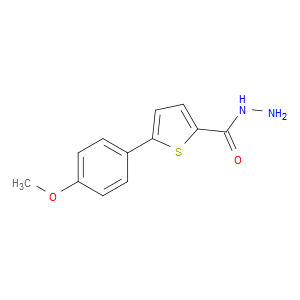 5-(4-Methoxyphenyl)-2-thiophenecarboxylic acid hydrazide
