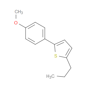 2-(4-Methoxyphenyl)-5-propylthiophene