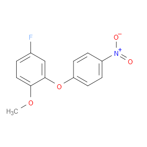 4-fluoro-1-methoxy-2-(4-nitrophenoxy)benzene