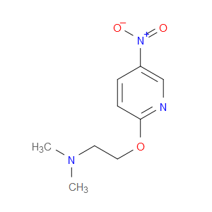 N,N-dimethyl-2-((5-nitropyridin-2-yl)oxy)ethanamine