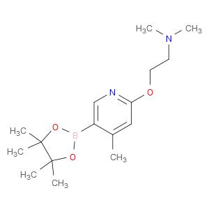 N,N-Dimethyl-2-[[4-methyl-5-(4,4,5,5-tetramethyl-1,3,2-dioxaborolan-2-yl)-2-p...