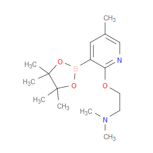 N,N-Dimethyl-2-[[5-methyl-3-(4,4,5,5-tetramethyl-1,3,2-dioxaborolan-2-yl)-2-p...
