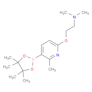 N,N-Dimethyl-2-[[6-methyl-5-(4,4,5,5-tetramethyl-1,3,2-dioxaborolan-2-yl)-2-p...