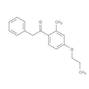 Acetophenone, 2'-methyl-2-phenyl-4'-propoxy-