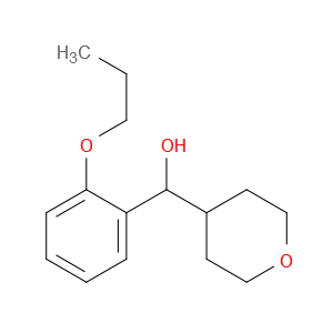 Tetrahydro-α-(2-propoxyphenyl)-2H-pyran-4-methanol