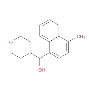 Tetrahydro-α-(4-methyl-1-naphthalenyl)-2H-pyran-4-methanol