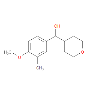 Tetrahydro-α-(4-methoxy-3-methylphenyl)-2H-pyran-4-methanol
