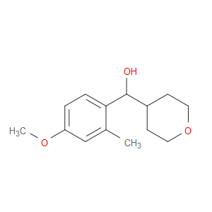 Tetrahydro-α-(4-methoxy-2-methylphenyl)-2H-pyran-4-methanol