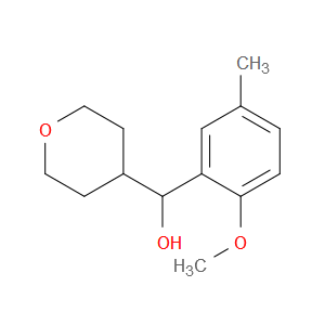 Tetrahydro-α-(2-methoxy-5-methylphenyl)-2H-pyran-4-methanol