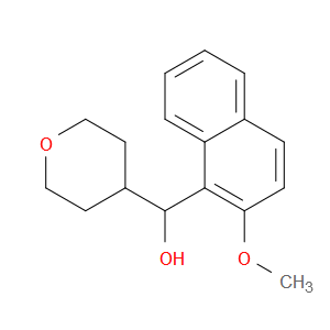 Tetrahydro-α-(2-methoxy-1-naphthalenyl)-2H-pyran-4-methanol