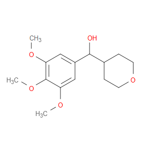 Tetrahydro-α-(3,4,5-trimethoxyphenyl)-2H-pyran-4-methanol