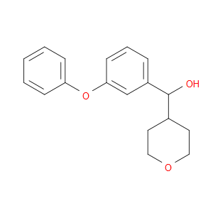 Tetrahydro-α-(3-phenoxyphenyl)-2H-pyran-4-methanol