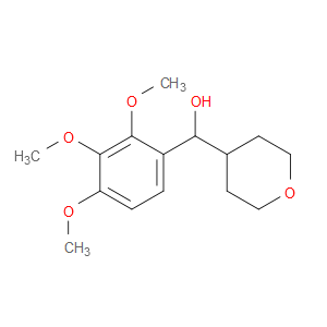 Tetrahydro-α-(2,3,4-trimethoxyphenyl)-2H-pyran-4-methanol