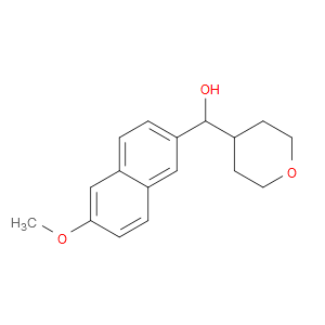 Tetrahydro-α-(6-methoxy-2-naphthalenyl)-2H-pyran-4-methanol