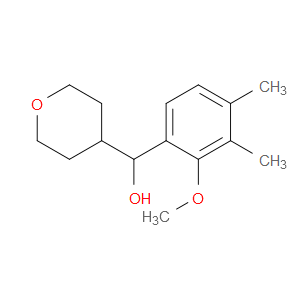 Tetrahydro-α-(2-methoxy-3,4-dimethylphenyl)-2H-pyran-4-methanol
