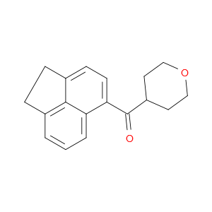 (1,2-Dihydro-5-acenaphthylenyl)(tetrahydro-2H-pyran-4-yl)methanone