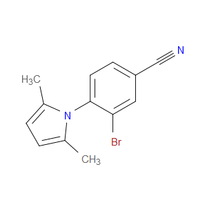 3-Bromo-4-(2,5-dimethyl-1H-pyrrol-1-yl)benzonitrile