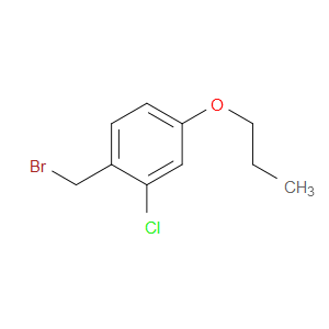 1-(Bromomethyl)-2-chloro-4-propoxybenzene