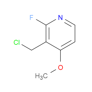 Pyridine, 3-(chloromethyl)-2-fluoro-4-methoxy-