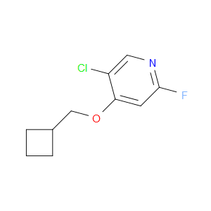 Pyridine, 5-chloro-4-(cyclobutylmethoxy)-2-fluoro-