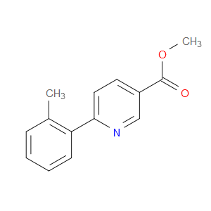 methyl 6-(o-tolyl)nicotinate