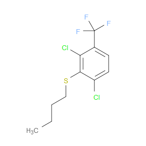 butyl(2,6-dichloro-3-(trifluoromethyl)phenyl)sulfane