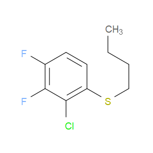 butyl(2-chloro-3,4-difluorophenyl)sulfane