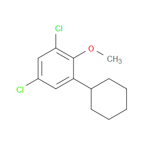 1,5-Dichloro-3-cyclohexyl-2-methoxybenzene
