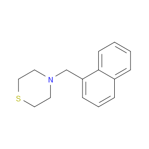 4-(1-Naphthalenylmethyl)thiomorpholine