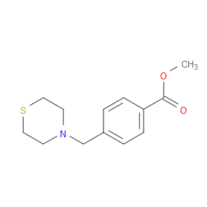 Benzoic acid, 4-(4-thiomorpholinylmethyl)-, methyl ester