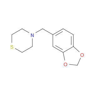 4-(1,3-Benzodioxol-5-ylmethyl)thiomorpholine