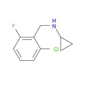 2-Chloro-N-cyclopropyl-6-fluorobenzenemethanamine