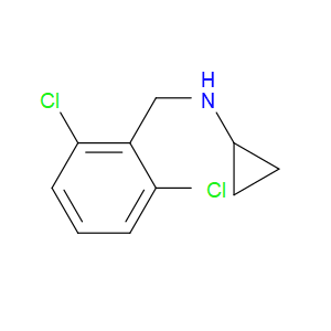 2,6-Dichloro-N-cyclopropylbenzenemethanamine