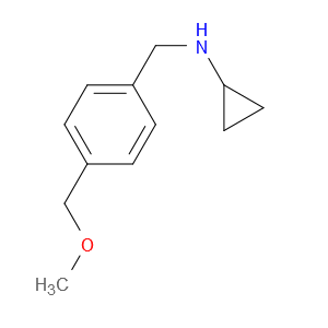 N-Cyclopropyl-4-(methoxymethyl)benzenemethanamine