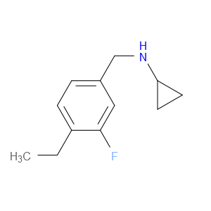 N-Cyclopropyl-4-ethyl-3-fluorobenzenemethanamine