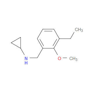 N-Cyclopropyl-3-ethyl-2-methoxybenzenemethanamine