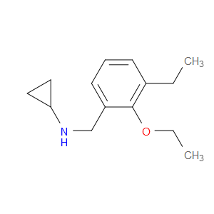N-Cyclopropyl-2-ethoxy-3-ethylbenzenemethanamine