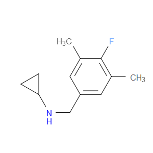 N-Cyclopropyl-4-fluoro-3,5-dimethylbenzenemethanamine