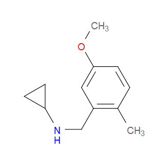 N-Cyclopropyl-5-methoxy-2-methylbenzenemethanamine
