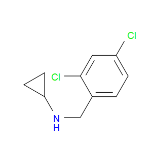 2,4-Dichloro-N-cyclopropylbenzenemethanamine