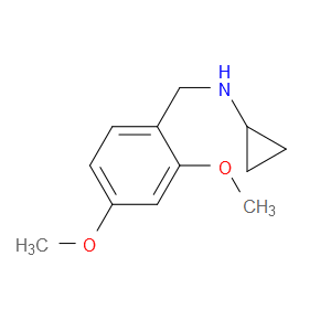 N-Cyclopropyl-2,4-dimethoxybenzenemethanamine
