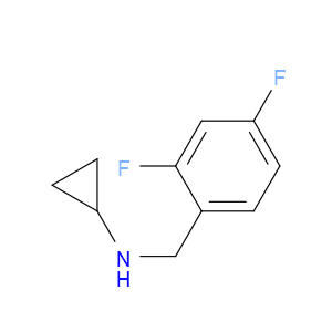 N-Cyclopropyl-2,4-difluorobenzenemethanamine