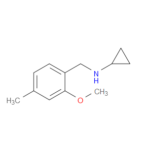 N-Cyclopropyl-2-methoxy-4-methylbenzenemethanamine