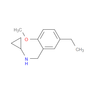 N-Cyclopropyl-5-ethyl-2-methoxybenzenemethanamine