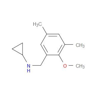 N-Cyclopropyl-2-methoxy-3,5-dimethylbenzenemethanamine