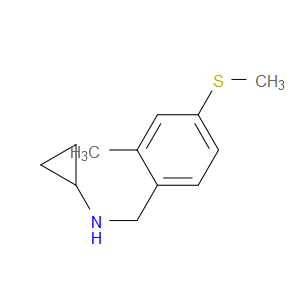 N-Cyclopropyl-2-methyl-4-(methylthio)benzenemethanamine