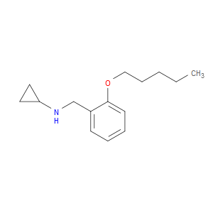 N-Cyclopropyl-2-(pentyloxy)benzenemethanamine