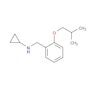 N-Cyclopropyl-2-(2-methylpropoxy)benzenemethanamine
