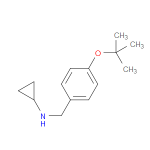 N-Cyclopropyl-4-(1,1-dimethylethoxy)benzenemethanamine